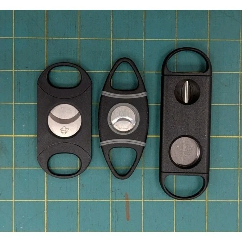 Cigar Cutters Lot of 3 Stainless Steel